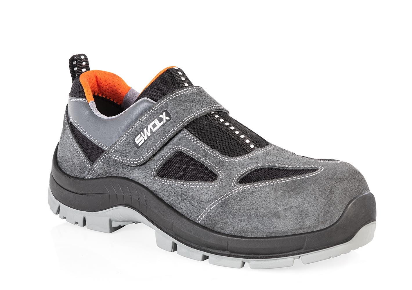 Swolx. Рабочие кроссовки Swolx Sport-XR s3. Safety Footwear Panoramic image. Фут класс